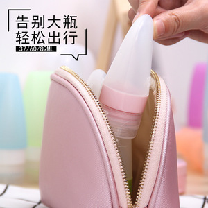 Botellas de Silicona para Viaje, 89 ml, Reutilizables, Juego Portátil con Etiquetas para Jabón, Champú, Loción, Acondicionador, Protector Solar - Product Image 2