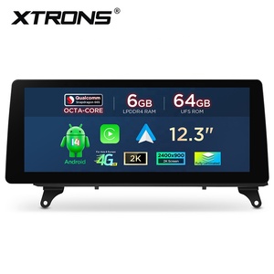 Estéreo para Auto Android de 12.3 Pulgadas, 6+64GB, para BMW X5 E70/X6 E71 2007-2010, LHD, con Sistema CCC Qualcomm 665, Pantalla 2K, CarPlay Inalámbrico, CE-XTRONS - Product Image 3