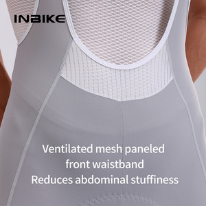 Inbike người đàn ông đi xe đạp yếm thiết lập độn BIB quần short thoáng khí nhanh chóng khô nén phù hợp với 3D sơn dương phản quang cộng với kích thước liền mạch - Product Image 5