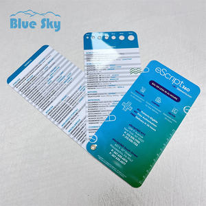 Индивидуальные прозрачные ПВХ пластиковые визитные карточки прозрачные ПВХ карты Прозрачные Пластиковые визитные карточки - Product Image 2