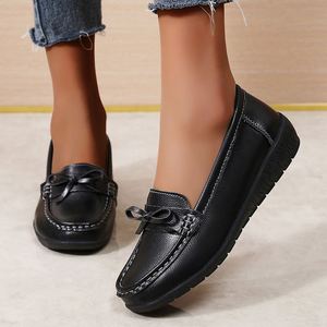 Zapatos de Moda 2026, Nuevos Zapatos de Enfermera para Mujer, Mocasines Planos Casuales con Cierre Deslizante, Zapatos de Dama - Product Image 5