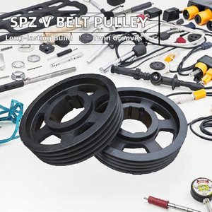 ลูกรอกเหล็กร่องคู่รุ่นมาตรฐาน SPB SPC SPZ SPZ พร้อม TAPER BUSH วัสดุเหล็กแข็งปรับแต่งได้ - Product Image 2