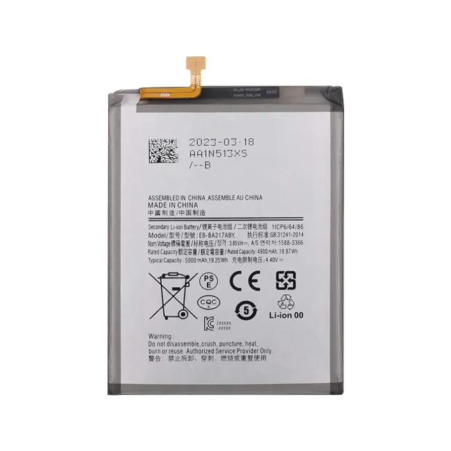 For Samsung A022F A02 A125F A12 A127 Nacho A217 A21s M127 M12 M02 EB-BA217ABY Battery