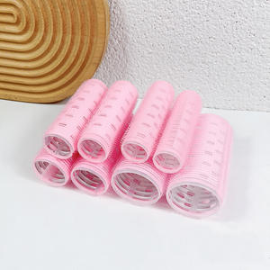 อุปกรณ์จัดแต่งทรงผมแบบ<span class=keywords><strong>ม้วน</strong></span><span class=keywords><strong>ผม</strong></span> ลอนผมแบบติดเอง ไม่ต้องใช้ความร้อน  สำหรับทำ<span class=keywords><strong>ผม</strong></span><span class=keywords><strong>หน้าม้า</strong></span>  แบบม้วนพลาสติก  แบบกลวง  สีชมพู สีดำ - Product Image 3