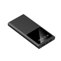 Batterie externe multifonction d'urgence pour l'extérieur 20000 mAh, grande capacité, affichage numérique, logo personnalisé
