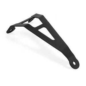 Support de support de suspension d'échappement de moto pour Super <span class=keywords><strong>Duke</strong></span> <span class=keywords><strong>1290</strong></span> en acier enduit de poudre noire - Product Image 3