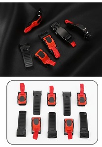 Correa de Alta Visibilidad para Bicicleta con Indicador de Bloqueo Codificado por Colores y Construcción Antivibraciones - Product Image 2