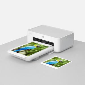 Para <span class=keywords><strong>Xiaomi</strong></span> Mijia Photo Printer 1S sublimación térmica inalámbrica portátil con WiFi/BT, papel de 6 "y 3", película antidecoloración 300*300dpi - Product Image 1