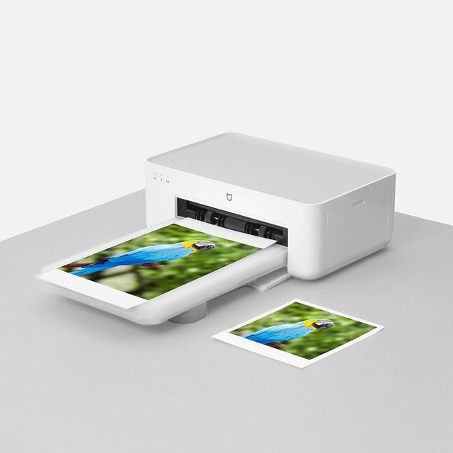 For Xiaomi Mijia Photo Printer 1S  Thermal Sublimation Wireless Portable with WiFi/BT, 6" & 3" Paper, Anti-Fade Film 300*300dpi