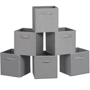Wholesale Storage <b>Bins</b> Cubes Collapsible Storage <b>Bins</b> Multiple Colors Foldable Cube Non Woven Storage Box - Product Image 4