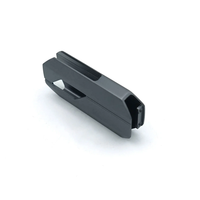 Chargeur de téléphone portable personnalisé avec coque en acier inoxydable/alliage d'aluminium, usinage CNC de précision et finition anodisée