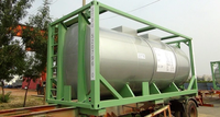 Conteneur-citerne ISO 25000L en acier inoxydable 304 pour huile végétale
