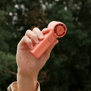 SOLOVE Portable High Quality Standing Handheld Mini Air Cooling <strong>Fan</strong> Rechargeable Five-gear Wind <strong>Speed</strong> Lightweight <strong>Small</strong> <strong>Fan</strong> - Product Image 2