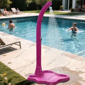 <span class=keywords><strong>Ducha</strong></span> independiente de acero inoxidable de color <span class=keywords><strong>Ducha</strong></span> para piscina al aire libre <span class=keywords><strong>con</strong></span> diseño de base de <span class=keywords><strong>placa</strong></span> de bandeja - Product Image 1