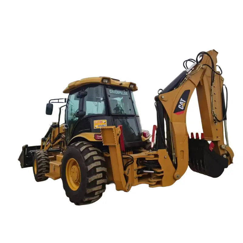 Mua giá rẻ backhoe loader sử dụng Caterpillar CAT 416e 420e 420f 430f Máy kéo với backhoe và phía trước loader
