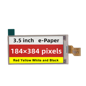 Eink Epaper Epd 3.5 Inch 184X384 Spl E Ink Screen Low Power Consumption E-Paper <b>Display</b> With Front Light Capacitive Touch Panel - Product Image 1