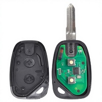 Superbe clé de voiture à distance 433ASK ID46 PCF7946 pour Trafic Master Kangoo Movano Transmitter Opel Vivaro Vauxhall 2003-2012 Noir
