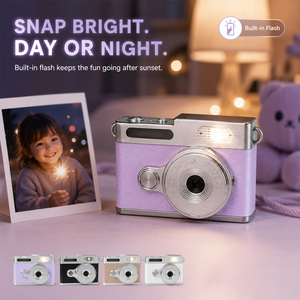 Appareil photo numérique OEM 2K mini pour enfants, 12MP, avec flash LED, appareil photo de poche pour enfants, fabricant de jouets - Product Image 1