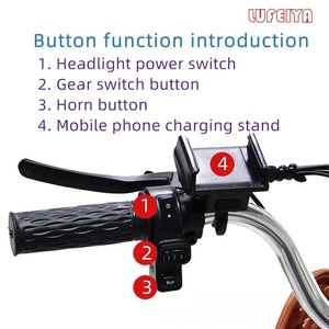 Vélo électrique 20 pouces 48V 350W 7 vitesses avec frein à disque, vélo électrique urbain pour les trajets quotidiens - Product Image 5