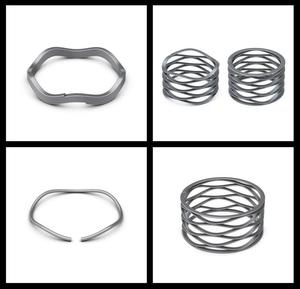 Customized Stainless Steel Multi Wave Micro Nested Stacked <strong>Disc</strong> Compression Wave Washer <strong>Spring</strong> for Bearings - Product Image 6