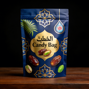 Bolsas Personalizadas con Cierre Hermético, a Prueba de Olores, para Azúcar &<span class=keywords><strong>amp</strong></span>;   Bolsas de Mylar 4x5 para Snacks con Logotipo Personalizado - Product Image 1