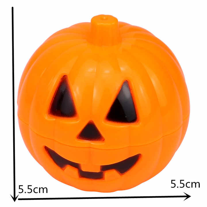 FOIMAS Halloween Pumpkin Candy Box,12pcs Mini Plastic Pumpkin Containers Fillable Candy Treat Box For Trick Or Treat Halloween Party Decoration - View #3