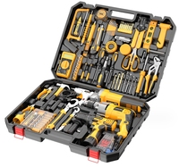 Kit combiné de perceuse à percussion multifonctionnelle de luxe 72 pièces, outils électriques, kit d'outils pour voiture, ensembles d'outils de perçage de câbles