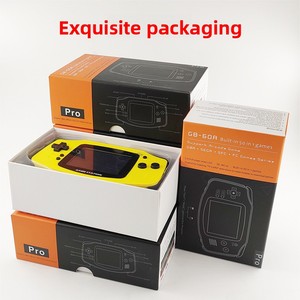 Console de jeu portable pour enfants, système d'exploitation 32 bits, écran couleur, prend en charge quatre principaux émulateurs, téléchargement de <span class=keywords><strong>jeux</strong></span> sur carte TF, 50 <span class=keywords><strong>jeux</strong></span> intégrés - Product Image 5