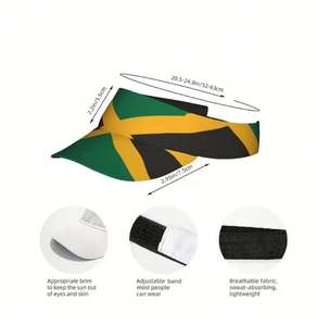 Chapeau haut de forme personnalisé avec logo - Chapeau de protection solaire avec drapeaux nationaux pour activités de plein air, événements et promotions - Product Image 6