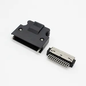 Kablo konektörü 14/20/26/36/50 Pin SCSI CN ile uyumlu su geçirmez bağlantı 10314 10320 10326 10336 10350