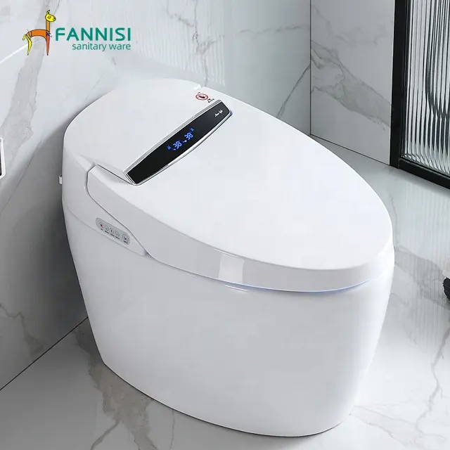 Automatic intelligent shower toilet wc smart seat toilet with bidet function