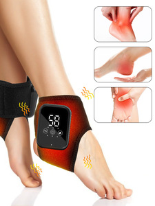 Ankle <b>Massager</b> with Vibration & <b>Heating</b> 3 Modes Heated <b>Pad</b> for Ankle Muscle Fatigue Blood Circulation - Product Image 1