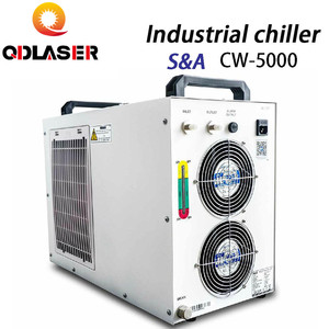 Refroidisseur d'air et d'eau industriel QDLASER <span class=keywords><strong>CW5000</strong></span> pour machine de gravure et de découpe laser CO2, refroidissement de tube laser 80W 100W - Product Image 2