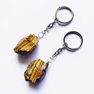 พวงกุญแจคริสตัลธรรมชาติคุณภาพดี รูปทรงและสีตามสั่ง - Product Image 1