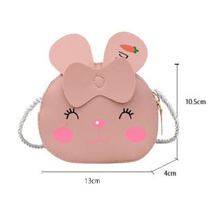 807 新ミニキュート漫画風ファッションPUクロスボディサッチェルバッグ キッズショルダースリング レディーススタイル カスタムロゴオプション付き - Product Image 2