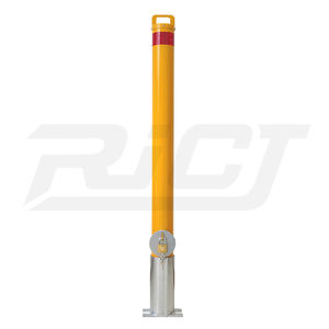 الصانع معدن الكربون الصلب المرور دليل سطح شنت دائم دفاعية القابلة للإزالة السلامة بولارد - Product Image 3