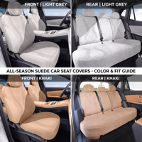 Housses de siège auto modernes personnalisées MKL pour Geely EX5 EM-i, ensemble complet en tissu suédé, 13 pièces, toutes saisons