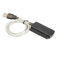 Câble adaptateur convertisseur d'interface de données USB 2.0 vers IDE/SATA pour disque dur HDD SSD 2,5/3,5 pouces - 480 Mo/s en stock