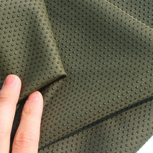 Tissu <span class=keywords><strong>antidérapant</strong></span> en microfibre polyester PVC à pois, motif tropical, avec points en silicone, en rouleaux ULTRA pour le marché coréen - Product Image 3