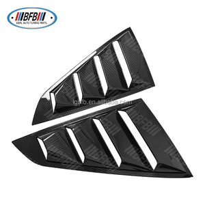 <span class=keywords><strong>Pour</strong></span> Ford Mustang 2024 + évent latéral en Fiber de carbone sec 1/4 quart de panneau persiennes de fenêtre arrière Kit de carrosserie - Product Image 2