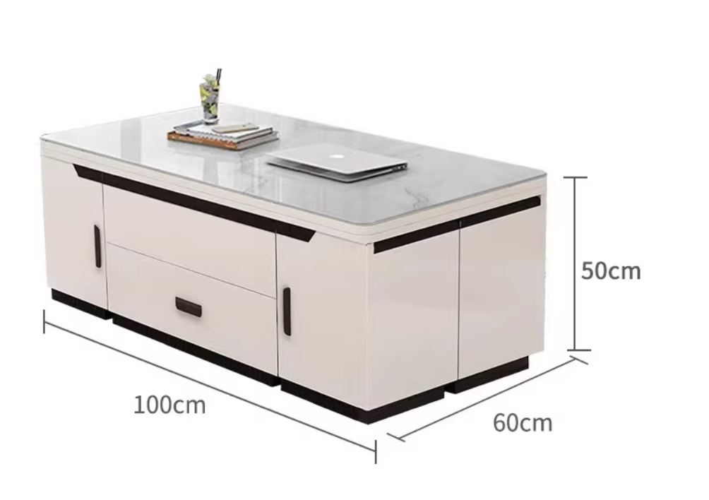 1m x 60 Solid Wood Glass Height 72