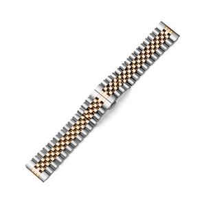 Bracelet de montre en acier inoxydable à 5 maillons tendance pour Apple <span class=keywords><strong>Watch</strong></span> séries 10, 11, 8, 7, 6, 5, 46 mm, 45 mm et Samsung <span class=keywords><strong>Galaxy</strong></span> <span class=keywords><strong>Watch</strong></span> 7, 45, 6 - Product Image 5