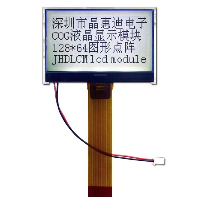 Monochrome LCD Display Panel 3.5'' COG ST7565P LCD JHD12864-G731GBSWD-G