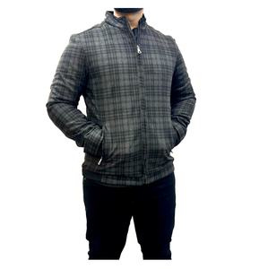 Veste en cuir imperméable de sport de travail extérieur avec col montant Vintage Winter pour hommes Plus Size Golf Indian Manufacturer - Product Image 4