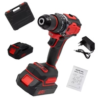 Vente directe d'usine Clé à chocs sans fil électrique 21V sans balais Portable Outil rechargeable sans fil