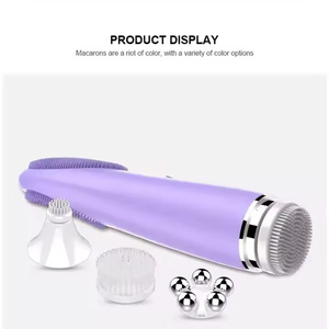 Nettoyant Facial Électrique 4 en 1 Lavage <span class=keywords><strong>Visage</strong></span> Machine de Nettoyage Étanche Silicone Souple Lavage <span class=keywords><strong>Visage</strong></span> Masseur - Product Image 6
