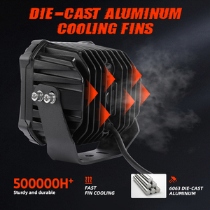 새로운 도로 안개 램프 12V 24V 5 인치 6000K 드라이빙 스팟 <span class=keywords><strong>Hilux</strong></span>에 대한 보조 라이트 큐브 - Product Image 5