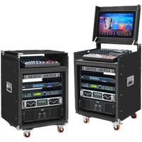 Ventes directes d'usine de 8u10u12u amplificateur professionnel scène audio pleine fréquence subwoofer aviation aluminium boîte armoire boîte