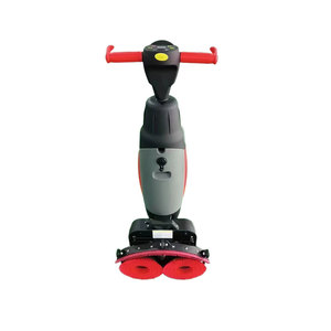 Nettoyeur de sols compact manuel JHSC007, réservoir de nettoyage de 3,2 L, vitesse de brosse de 350 tr/min, type poussé, pour usage commercial et industriel - Product Image 4