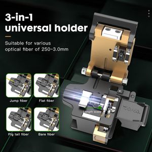 ZAXA Fiber Optic Cleaver FC-30 <b>Automatic</b> Stability Cutter 250m With Built In Waste <b>Bin</b> For Fiber Optic Production - Product Image 3
